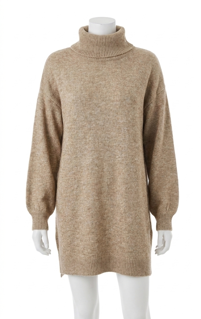 NEW SHOW ME YOUR MUMU chester sweater dress in oatmeal knit